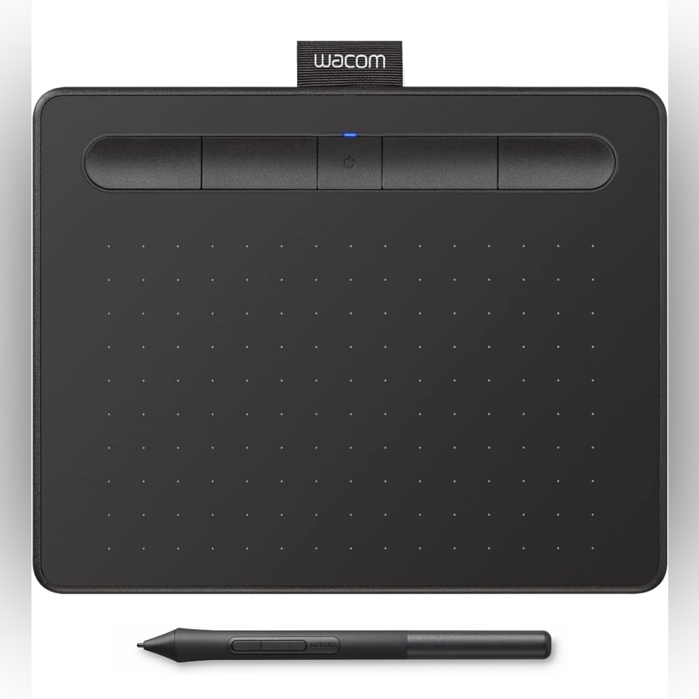 Wacom Intuos Small Bluetooth Graphics Drawing Tablet - Black